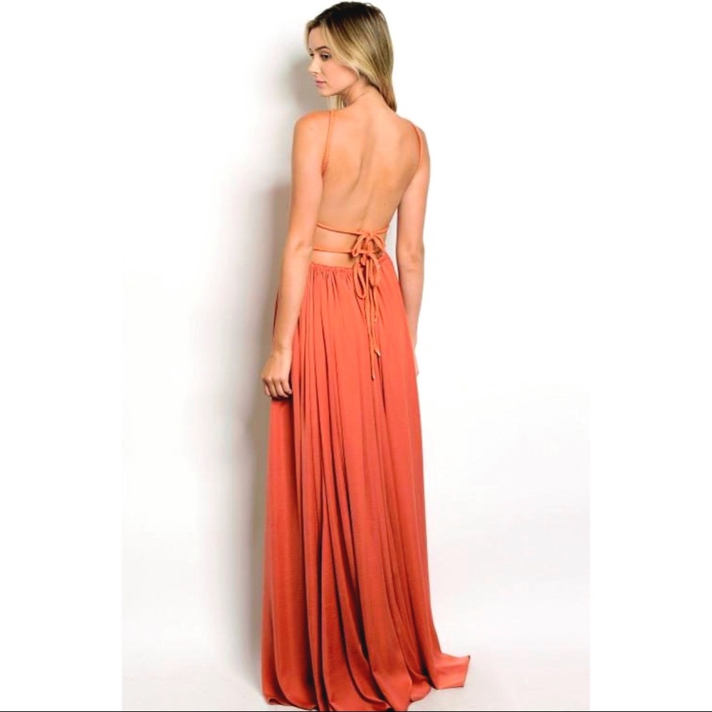 Draped Maxi Dress
